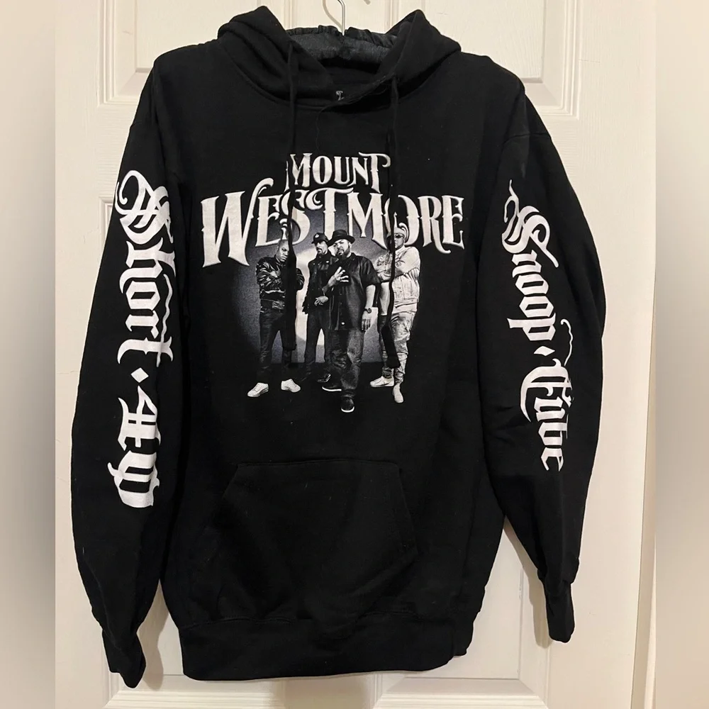 Mount Westmore Hoodie "West Coast Rap, Hip Hop Supergroup" -OFFICIAL APPAREL - Picture 1 of 6